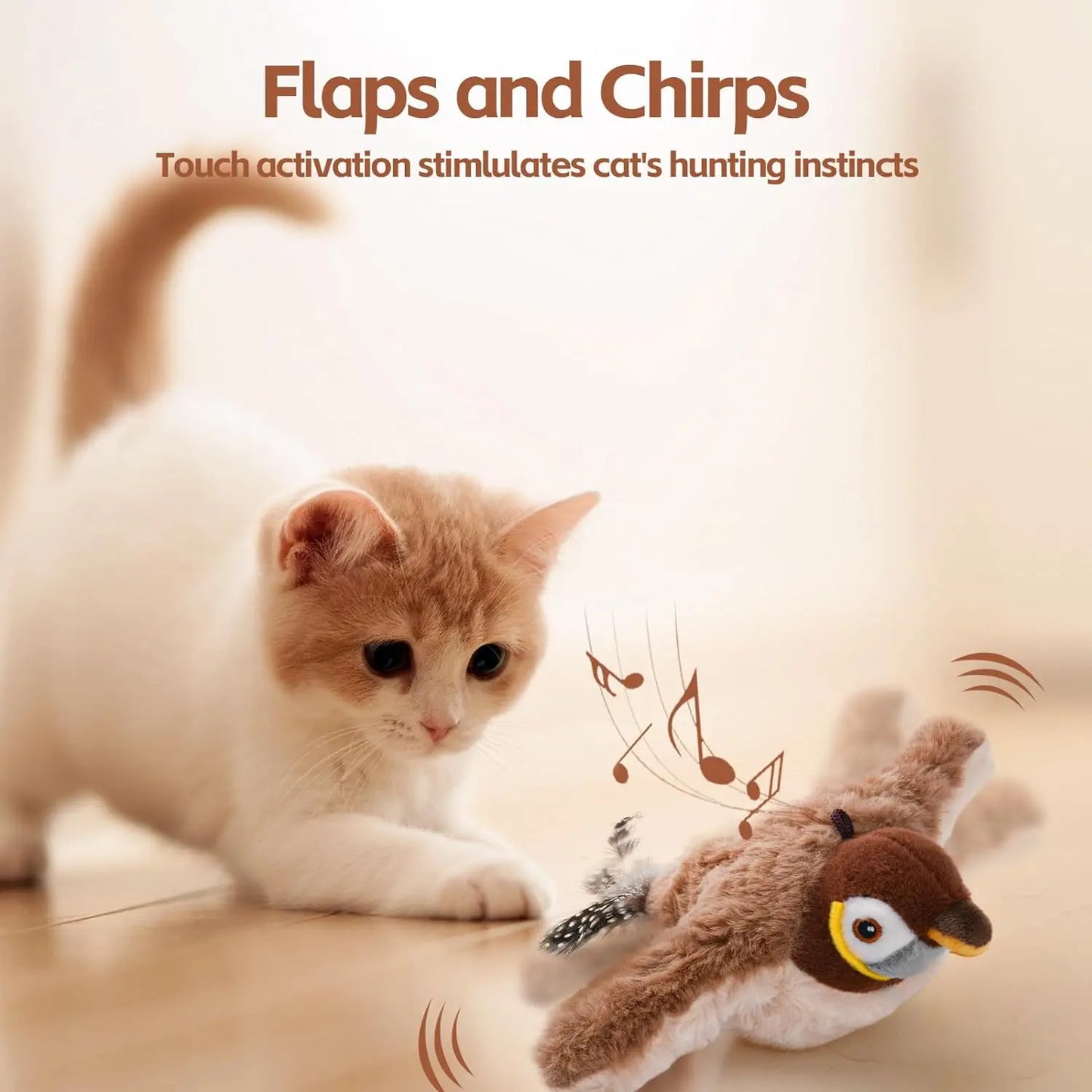 ChirpyBirds Cat Toy Delight